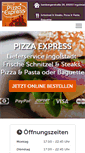 Mobile Screenshot of pizzaexpress-in.de